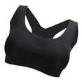 thumbnail image 4 of Qiilu Women Wireless Color Front Buckle Vest Breathing S Plus Size, 4 of 8