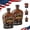 2PCS, variant on U.S. 250th Anniversary Commemorative Whiskey Bottle, "We The People" Heritage Glass Decanter Set for Whiskey, Bourbon, Scotch or Wine, Patriotic Collector for Anniversaries & History Lovers