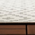 thumbnail image 4 of Balta Cassady Diamond Trellis Indoor/Outdoor Area Rug White 5'3" x 7' 5' x 8', 4 of 5