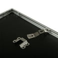 thumbnail image 6 of Ambiance Gallery Aluminum Picture Frame Includes Shatterproof Glazing and Spring Loaded Backerboard EASY TO FRAME - Single 12x16" - Black, 6 of 7