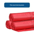 thumbnail image 5 of McKesson Anti-Static Kick Bucket Liners with Biohazard Label, 12 in x 24 in, 500 Ct, 5 of 11