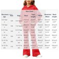 thumbnail image 4 of Ixbnca 2 Piece Outfits for Kids Girls Long Sleeve Hooded Sweatshirts High Waist Flare Pants Bow Fashion Clothes, 4 of 7