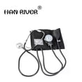 thumbnail image 2 of HANRIVER Manual blood pressure strap stethoscope hemomanometer arm type blood pressure double tube double stethoscope manually, 2 of 5