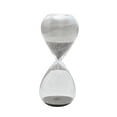 thumbnail image 1 of veasfak Hourglass 10 Mins Modern Creative Desk Timer Sand Timer for Home Desk Office Gray Argent, 1 of 9