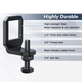 thumbnail image 3 of Hitch Tightener Anti Rattle Clamp, Heavy Duty Anti Rattle Hitch Clamp, Hitch Stabilizer for 2in Hitches Receivers Reduce Movement On Hitches Mount Cargo Carrier Bike Rack, 3 of 7