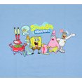 thumbnail image 3 of Nickelodeon Men's SpongeBob SquarePants Classic SpongeBob Patrick Sandy Cheeks Adult Short Sleeve T-Shirt, 3 of 4