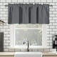 thumbnail image 1 of Xihbxyly Cortina con Cenefa, Tratamiento de Ventana Que Bloquea La Luz, Tela de Poliéster Suave, Elegante Diseño Plisado, Decoración para Cocina, Sala de Estar, Dormitorio, Fácil de Limpiar, 57 X 18, 1 of 7