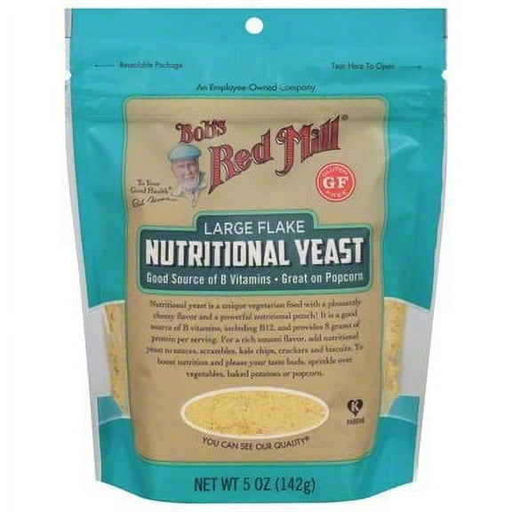 Pack of 2 - Bob's Red Mill Large Flake Nutritional Yeast, 5 oz