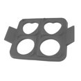 thumbnail image 1 of Egg Rings for Frying,Non Stick Silicone Egg Rings NonStick Fried Egg Rings Egg Frying Rings Pancake  Round Egg Rings for Frying Perfect Eggs Mcmuffin Crumpets, 1 of 8