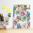 thumbnail image 6 of FMSHPON Flowers Rose Succulents Cactus Clipboard Hardboard Wood Nursing Clip Board and Pull for Standard A4 Letter 13x9 inches, 6 of 8