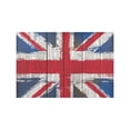 thumbnail image 4 of MKHERT Wooden Grunged United Kingdom Flag British Union Jack Flag Placemats Table Mats for Dining Room Kitchen Table Decoration 12x18 inch,Set of 6, 4 of 4