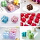 thumbnail image 4 of Molde de silicona para velas de burbujas de 15 cavidades, molde de cera de soja hecho a mano, molde de vela de resina de mini bola de cubo de burbujas 3D, molde de pastel de mousse para jabón, pudín, 4 of 5