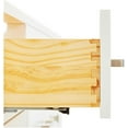 thumbnail image 4 of Ariel H055SCW2OVOWHT Bristol 55" Free Standing Single Oval Basin Vanity Set - White, 4 of 7