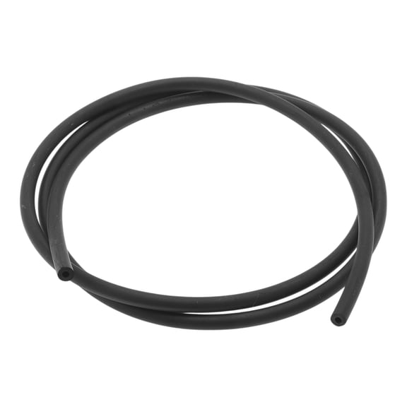 Unique Bargains 1 Pc Lubricating Oil Hoses 2mm/0.08" 5mm/0.20" 1m/3.3ft Nitrile Rubber Water Hose Pipe Tubing for Irrigation Black