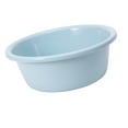 thumbnail image 4 of Household Round Plastic Wash Basin, Blue Saving Space High Strength Small Size 12 Inch Round Plastic Wash Basin  For Bathroom, 4 of 8
