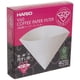 thumbnail image 1 of Filtro de papel HARIO 02 blanco para máquinas de cerveza con capacidad de vertido, 40 unidades, 1 of 5