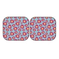 thumbnail image 7 of Haiem Daisies Flowers Car Windshield Sun Shade (2 Pieces) Foldable Windshield Sun Shade Car Accessories for Truck SUV Pickup-Large, 7 of 7