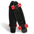 thumbnail image 3 of Flybar 22 inch Plastic Cruiser Skateboard, Non-Slip Deck, for Boys and Girls Ages 6+ up to 175lbs, Black Logo, 3 of 4