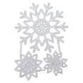 thumbnail image 1 of Miangastore 3pcs Embossing Stencils Silver For DIY Crafts And Christmas, 1 of 8