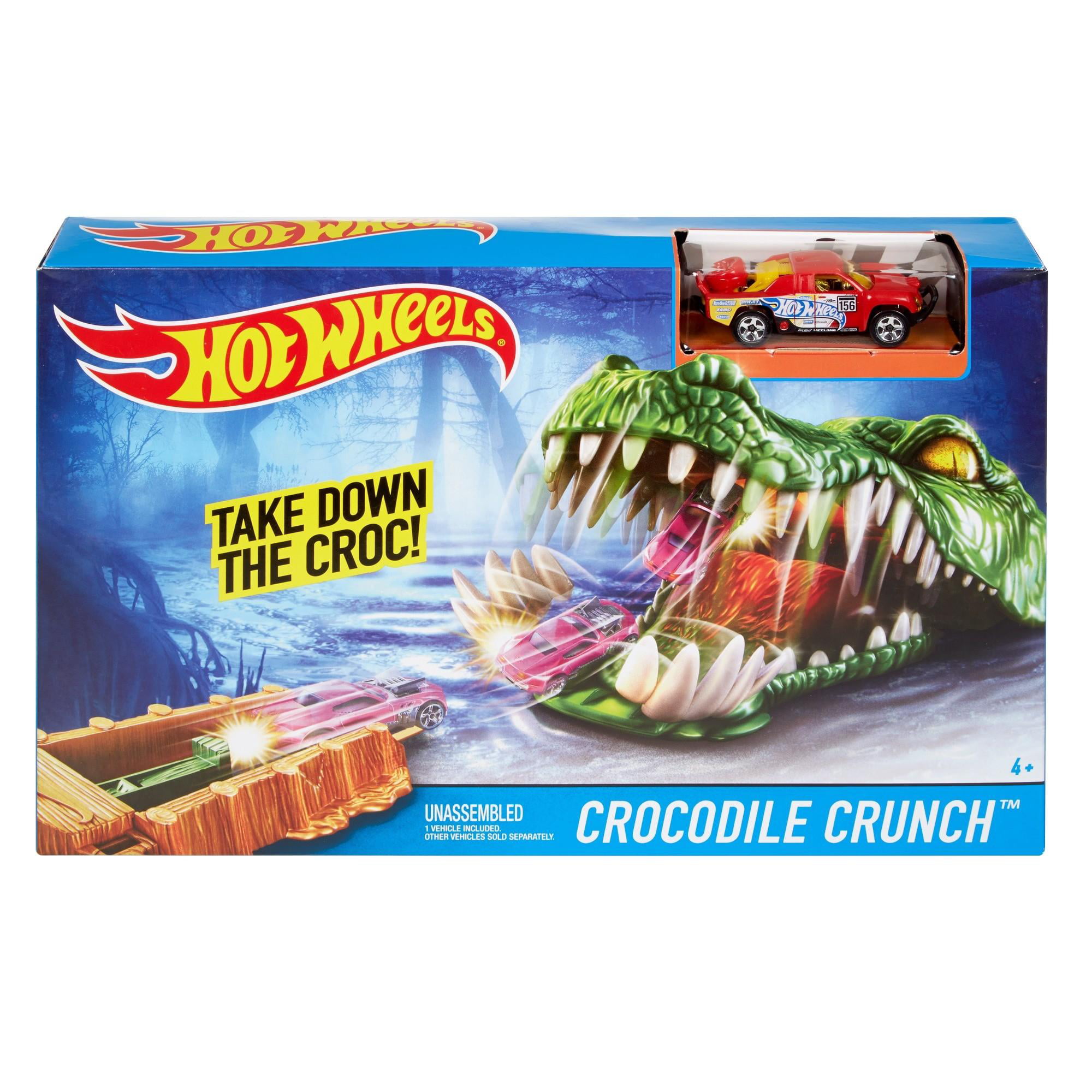 Brand New In The Box Mattel Hot Wheels City Crocodile Crunch 