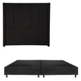 thumbnail image 1 of Box Base Cama King Size + Cabecera Nizza Negro, 1 of 7