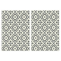 Boho Floral Kitchen Towels Set Of 2, Absorbent and Soft Dish Towels for Farmhouse Decor, Country Kitchen.