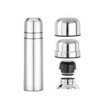 Bene Casa 16.9 oz Silver/Black Coffee Thermos