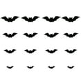 thumbnail image 2 of TIMIFIS Wall Stickers Halloween Decoration PVC Bat Wall Stickers 3D Stereo Bat Stickers 64pcs Fall Decorations For HomeFall, 2 of 7