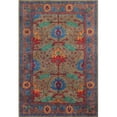 thumbnail image 1 of Bashian R128-TA-6X9-HG130 Wilshire Collection Floral Transitional 100 Percent Wool Hand Tufted Area Rug, Taupe - 5 ft. 6 in. x 8 ft. 6 in., 1 of 1