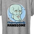 thumbnail image 3 of SpongeBob SquarePants - Unapologetically Handsome - Women's Short Sleeve Graphic T-Shirt, 3 of 6