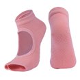 thumbnail image 4 of Calcetines de Yoga para Mujer Calcetines Agarre Antideslizante Ejercicio de Entrenamiento Baile de Barra - naranja, única Sunnimix Calcetines Gym Sport Yoga, 4 of 8