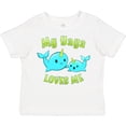 thumbnail image 3 of Inktastic My Yaya Loves Me- Cute Narwhal Boys or Girls Toddler T-Shirt, 3 of 5