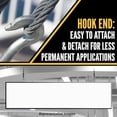 thumbnail image 4 of US Cargo Control 1/2 Inch x 6 Inch Hook and Hook Galvanized Turnbuckle, Working Load Limit 1,500 Pounds, 4 Pack, Uses: Tower, Suspension, Mining, Rigging, Tensioning, 4 of 4
