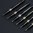 thumbnail image 3 of Mirror Marker, Multipurpose 0.7mm Tip Long Lasting Metallic Paint Pen Set Fade   For Poster For Glass, 3 of 8