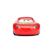 Lightning McQueen w/ Extra Wheels, Disney Pixar Cars - Jada Toys 97751 - 1/24 Scale Diecast Car