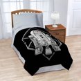 thumbnail image 2 of Star Wars Episode 8 'the Last Jedi' 62x90 Kids Multicolor Microfiber Blanket, 2 of 2