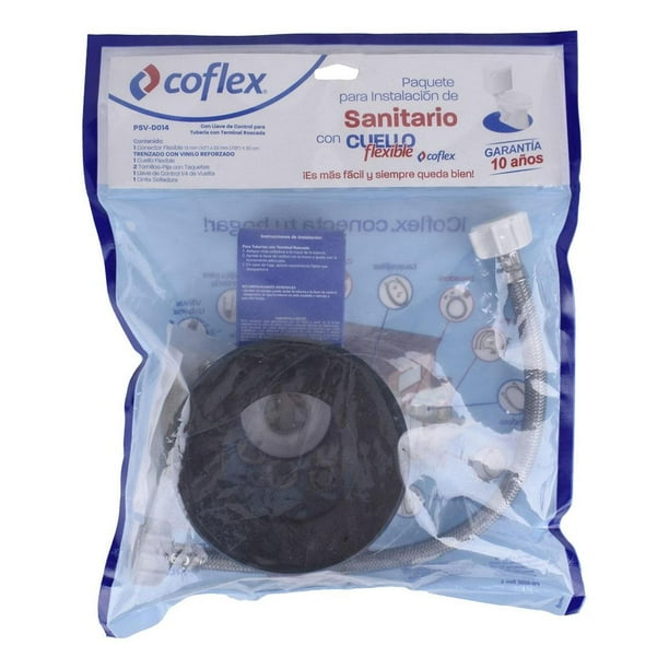 Instalación Sanitario Coflex Con Cuello Flexible