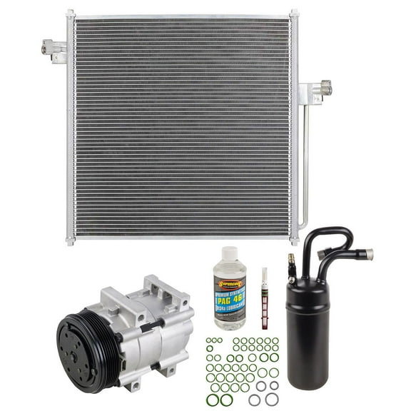 A/C Kit w/ AC Compressor Condenser & Drier For Ford Ranger V6 Mazda B3000 & B4000 1998-2008 - BuyAutoParts