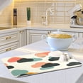 thumbnail image 6 of Yayeee Dish Drying Mat for Kitchen Counter 18"x24" Microfiber Absorbent Pad, Simple Clouds, 6 of 7