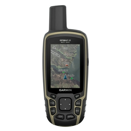 Garmin - GPSMAP 65 2.6" GPS with Built-in Bluetooth - Black