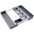 thumbnail image 3 of Organisateur de Tiroir de Cuisine Support de Plateau à Ustensiles Ajustable Organisateur Extensible pour Ustensiles et Plateau à Couverts Boîte de Rangement pour Couverts Plateau de Tiroir Réutilisable pour Coutellerie de Cuisine Cuillère Coupeur, 3 of 11