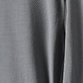 thumbnail image 4 of TOUMENY Summer Hoodies for Men Long Sleeve Loose Solid Zipper Casual Pullover Fashion Lightweight Outdoor Travel Vacation Hooded Shirt Gray S, 4 of 4