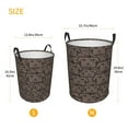 thumbnail image 5 of LNWH Laundry Basket, Dog Family Pattern Foldable Laundry Hamper With Handles Waterproof, Small, 5 of 8