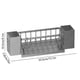 thumbnail image 3 of Organizador Multifuncional de Cocina para Fregadero, Estante de Almacenamiento de Plástico, Porta Esponjas y Paños de Doble Capa para Encimera, 33.5x10.5x8.7cm, Negro Gris, 3 of 6