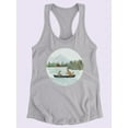 thumbnail image 3 of Bear Lake Friends C Racerback Tank Women -Victoria Barnes Designs, Female Medium, 3 of 4