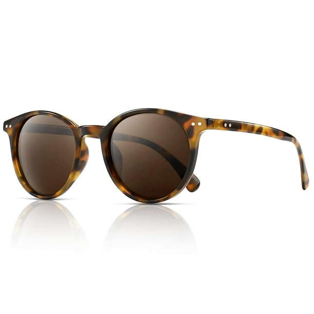Gafas de Sol SUNGAIT Clásicas Vintage Redondas Polarizadas UV400