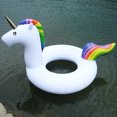 thumbnail image 4 of Juguete inflable Unicornio Círculo de natación engrosamiento PVC Arco iris Círculo flotante de agua al por mayor filas flotantes inflables, Unicornio Círculo de natación, 4 of 4