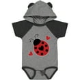 thumbnail image 3 of Inktastic Ladybug Lover Red and Black Girls Baby Bodysuit, 3 of 5