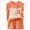 E8-Orange, variant on Toddler Boy'S Short Sleeve T-Shirt And Short Outfit Set 6-12 Months 12-24 Months 2t 3t 4t 5t 6t 7t Children(Orange,6-12 Months)