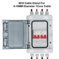 thumbnail image 4 of Solar PV DC Bus Circuit Breaker, Overvoltage Protection, IP65 Waterproof, Suitable For Solar Panels Grid System, 4 of 8